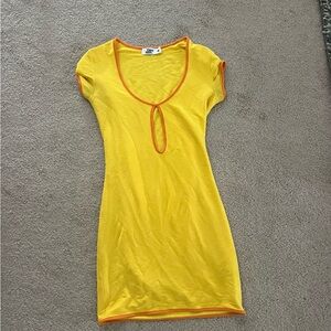 Tiger Mist Yellow dress